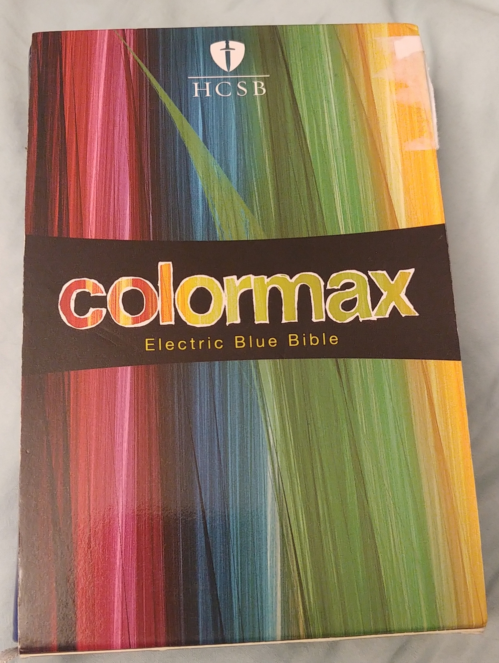 Colormax Electric Blue Bible - Multicolor